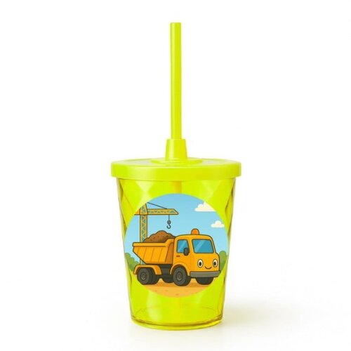 Copo Twister Personalizado 300ml Caminhão Caçamba
