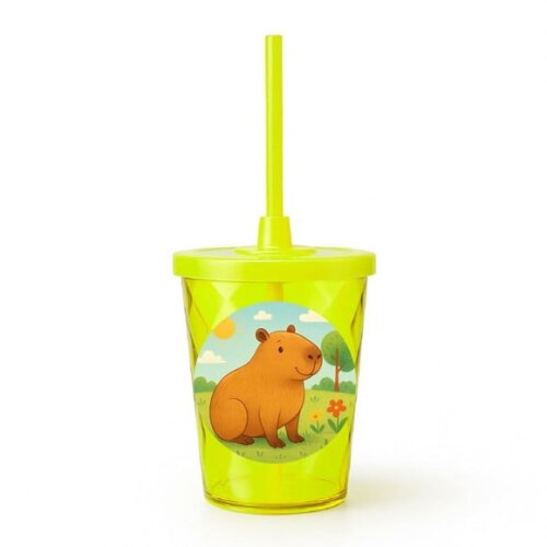 Copo Twister Personalizado 300ml Capivara
