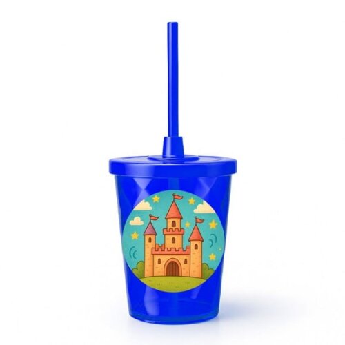 Copo Twister Personalizado 300ml Castelo Encantado