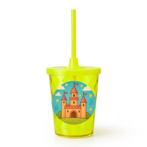Copo Twister Personalizado 300ml Castelo Encantado