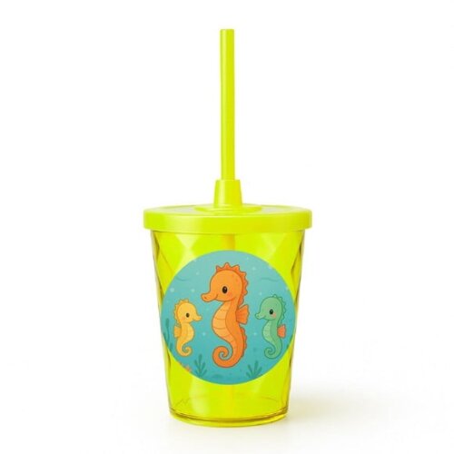 Copo Twister Personalizado 300ml Cavalos Marinhos