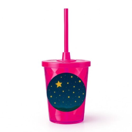 Copo Twister Personalizado 300ml Céu Estrelado