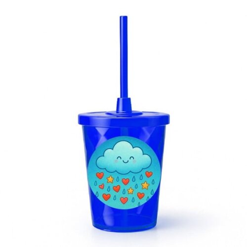 Copo Twister Personalizado 300ml Chuva de Bênçãos