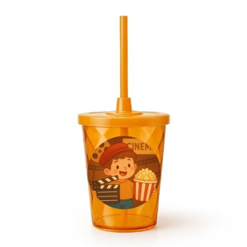 Copo Twister Personalizado 300ml Cinema Antigo