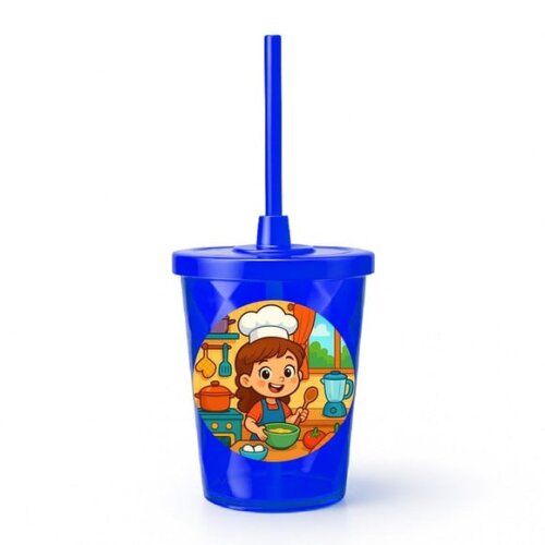 Copo Twister Personalizado 300ml Cozinha Kids