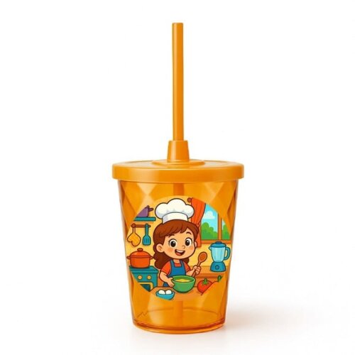 Copo Twister Personalizado 300ml Cozinha Kids