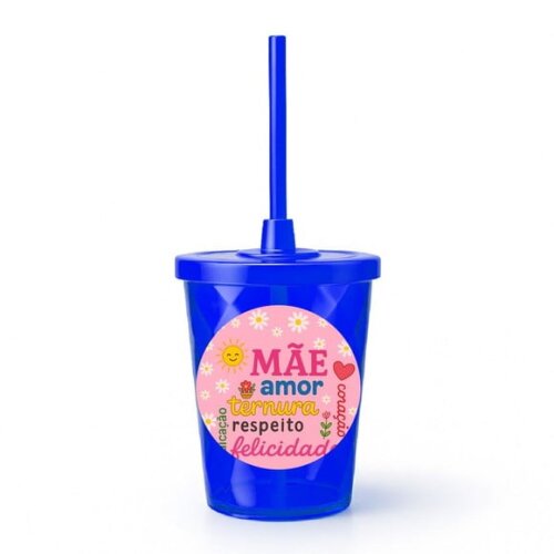 Copo Twister Personalizado 300ml Dia das Mães