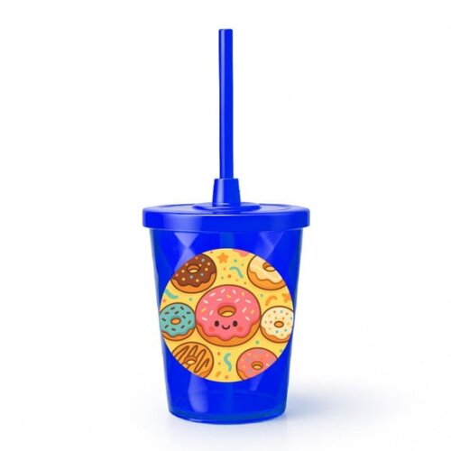 Copo Twister Personalizado 300ml Donuts