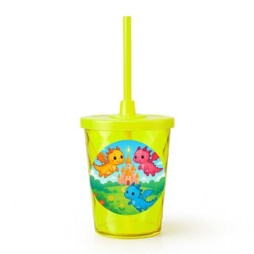 Copo Twister Personalizado 300ml Dragões