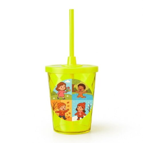 Copo Twister Personalizado 300ml Estações do Ano