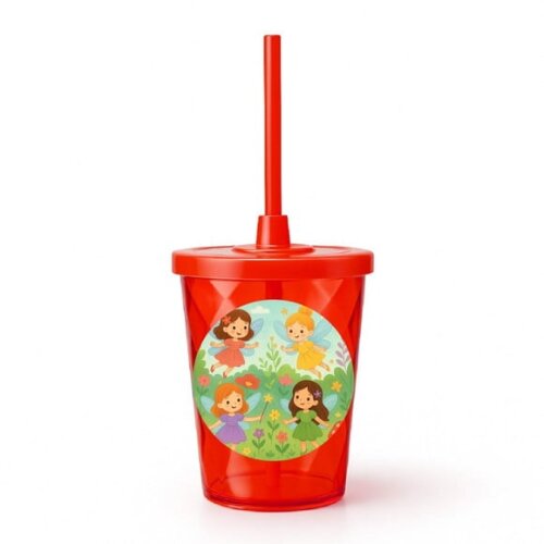 Copo Twister Personalizado 300ml Fadas