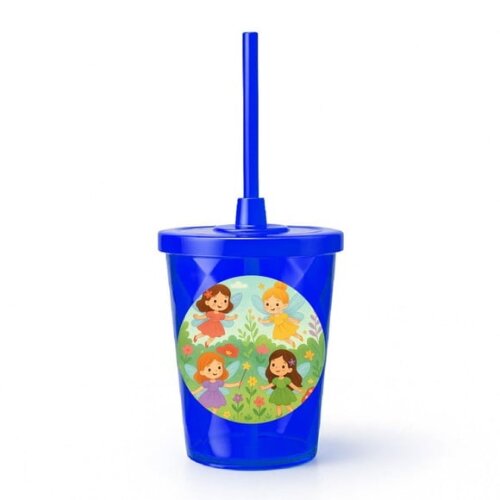 Copo Twister Personalizado 300ml Fadas
