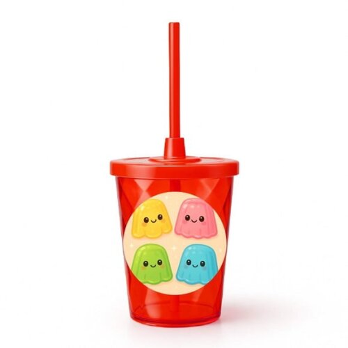 Copo Twister Personalizado 300ml Gelatinas