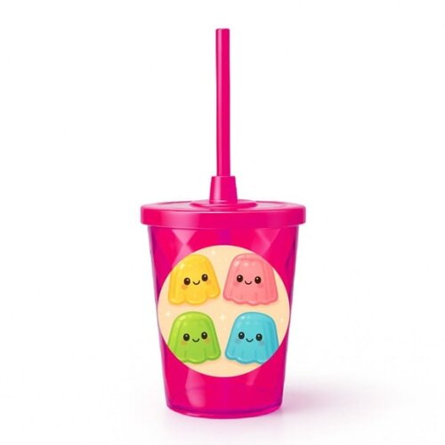 Copo Twister Personalizado 300ml Gelatinas