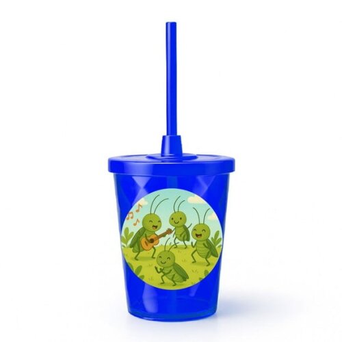 Copo Twister Personalizado 300ml Grilos