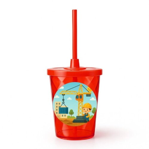 Copo Twister Personalizado 300ml Grua