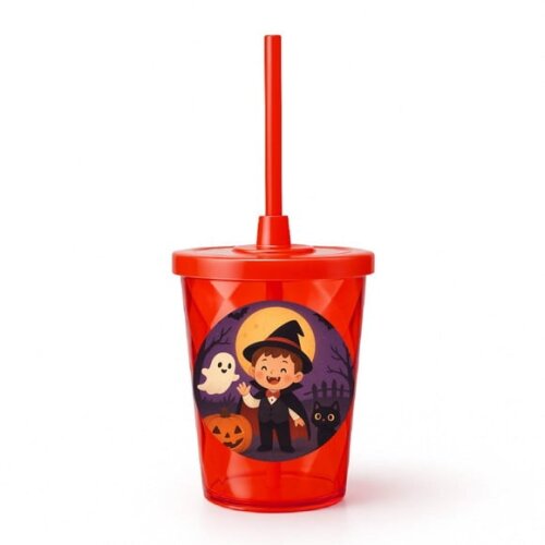 Copo Twister Personalizado 300ml Halloween