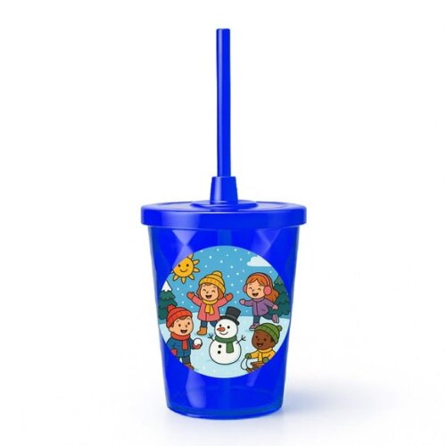 Copo Twister Personalizado 300ml Inverno Divertido