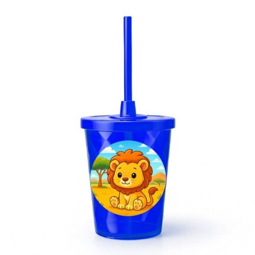 Copo Twister Personalizado 300ml Leão Baby