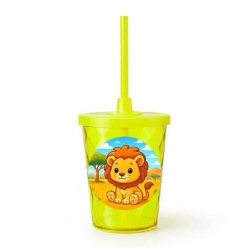 Copo Twister Personalizado 300ml Leão Baby