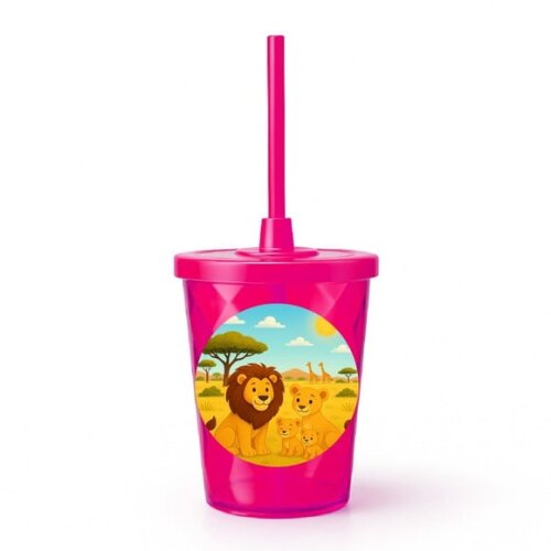 Copo Twister Personalizado 300ml Leões