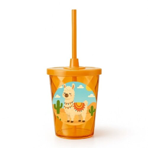 Copo Twister Personalizado 300ml Lhama