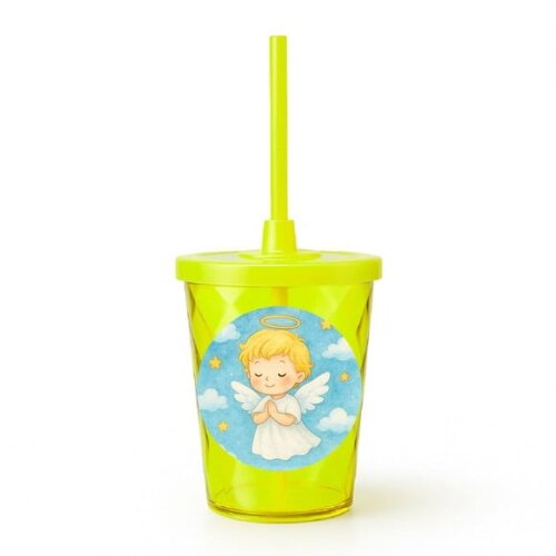 Copo Twister Personalizado 300ml Meu Batizado