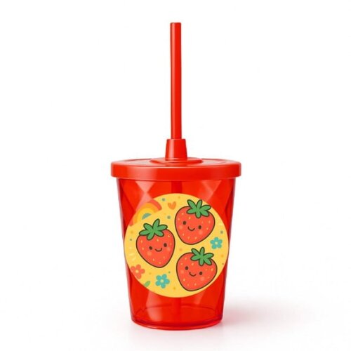 Copo Twister Personalizado 300ml Moaranguinhos Fofos