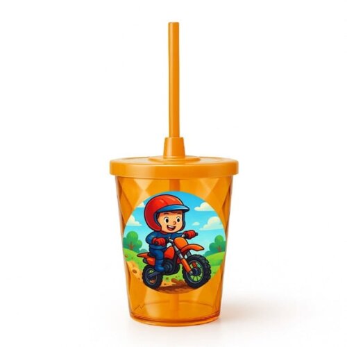 Copo Twister Personalizado 300ml Motocross