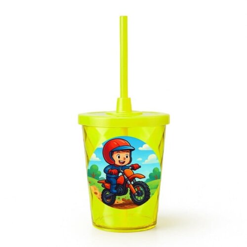 Copo Twister Personalizado 300ml Motocross