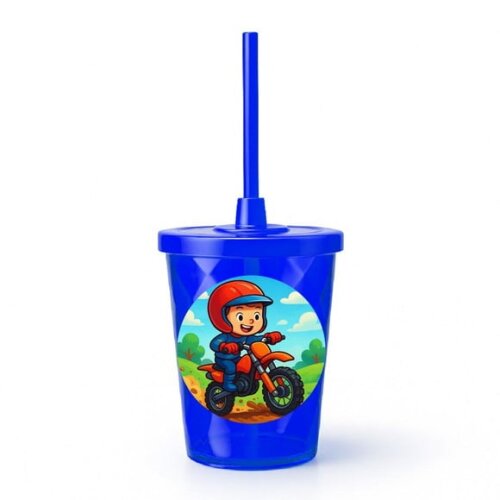 Copo Twister Personalizado 300ml Motocross