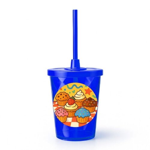 Copo Twister Personalizado 300ml Muffins