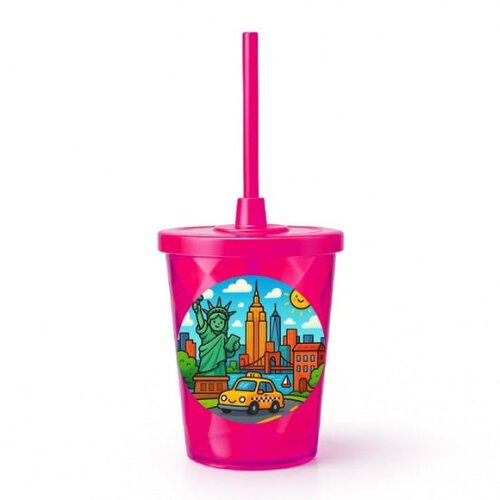 Copo Twister Personalizado 300ml Nova York