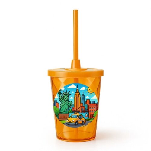 Copo Twister Personalizado 300ml Nova York