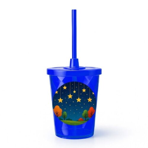 Copo Twister Personalizado 300ml Noite das Estrelas