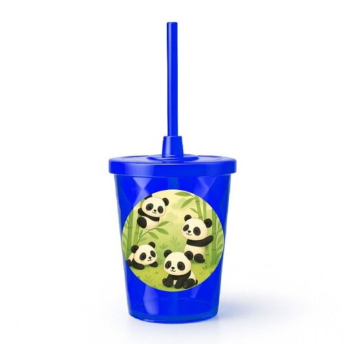 Copo Twister Personalizado 300ml Pandinhas