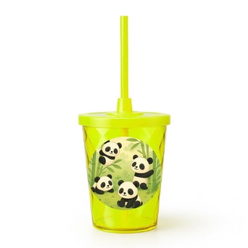Copo Twister Personalizado 300ml Pandinhas
