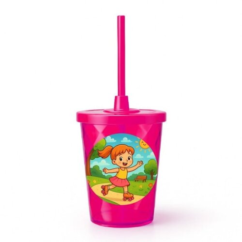 Copo Twister Personalizado 300ml Patins