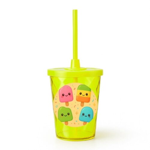 Copo Twister Personalizado 300ml Picolés