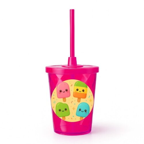 Copo Twister Personalizado 300ml Picolés