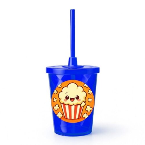 Copo Twister Personalizado 300ml Pipoca