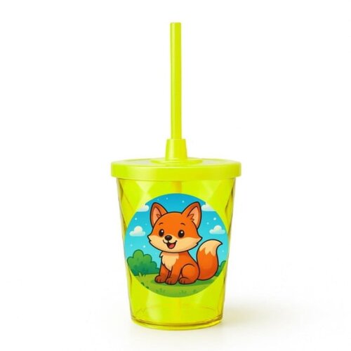 Copo Twister Personalizado 300ml Raposinha