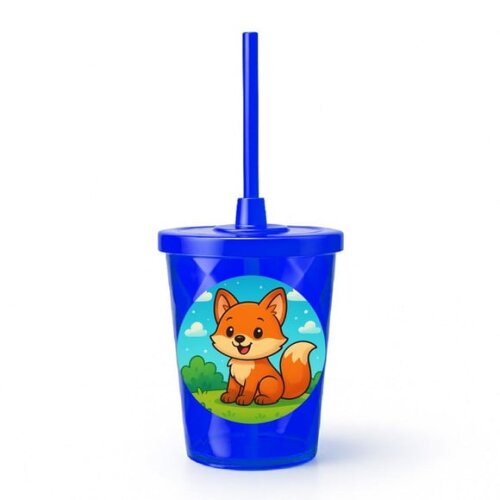 Copo Twister Personalizado 300ml Raposinha