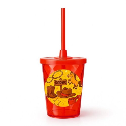 Copo Twister Personalizado 300ml Rodeio