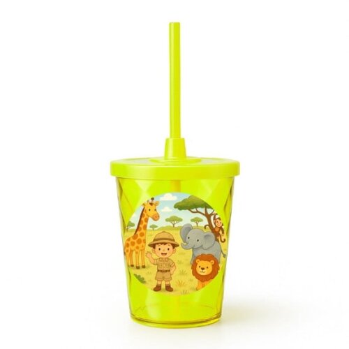 Copo Twister Personalizado 300ml Safari