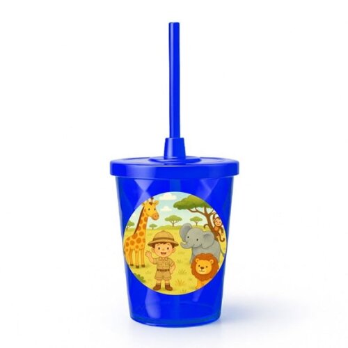Copo Twister Personalizado 300ml Safari