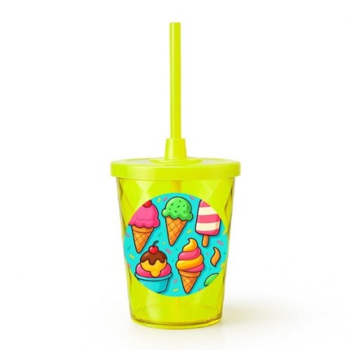 Copo Twister Personalizado 300ml Sorvetes