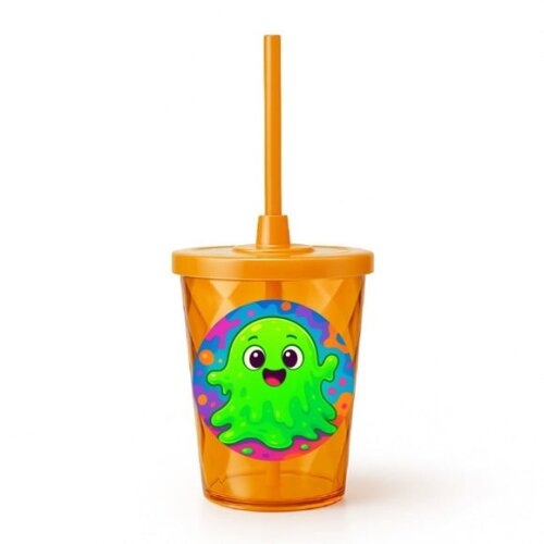 Copo Twister Personalizado 300ml Slime