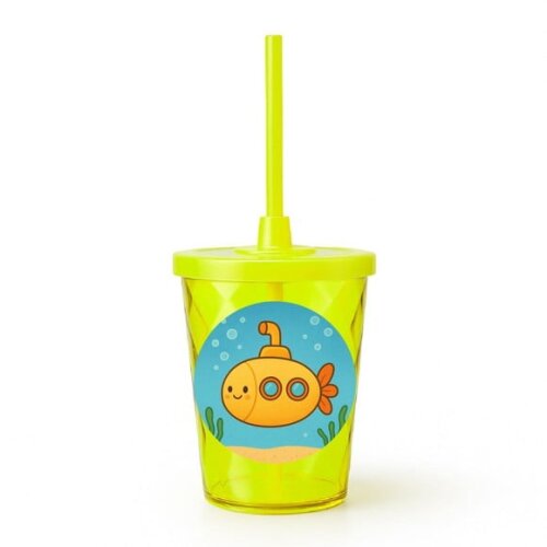Copo Twister Personalizado 300ml Submarino