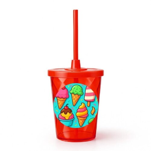Copo Twister Personalizado 300ml Sorvetes